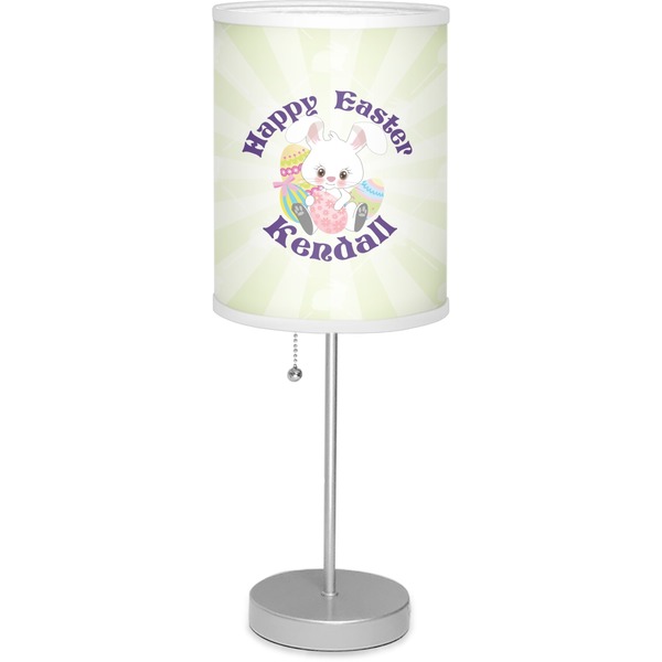 Custom Easter Bunny Lamp with Drum Shade (Personalized)