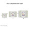 Easter Bunny Drum Lampshades - Sizing Chart