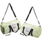 Easter Bunny Duffle bag large front and back sides