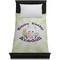Easter Bunny Duvet Cover - Twin - On Bed - No Prop