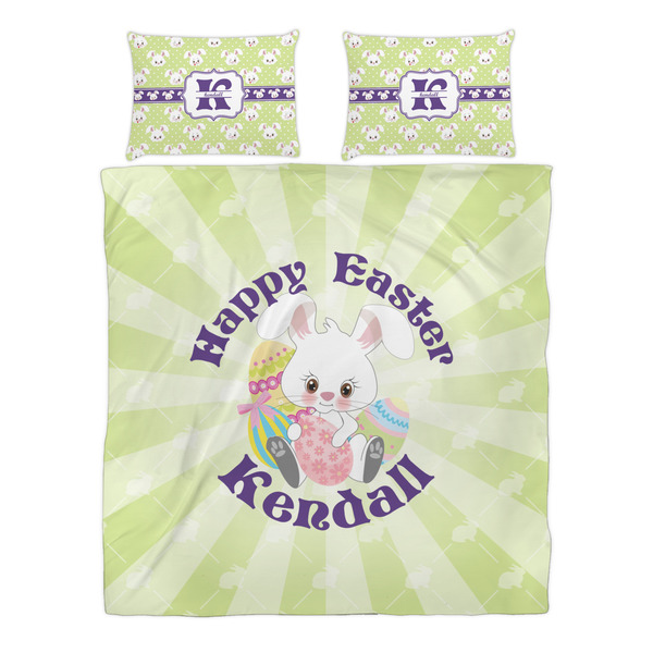 Easter Bunny Duvet cover Set - Queen - Alt Approval