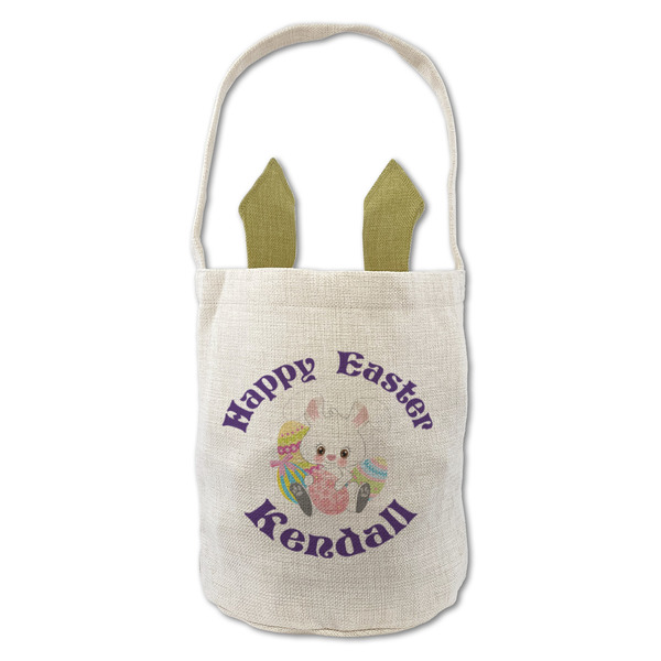 Custom Easter Bunny Easter Basket (Personalized)