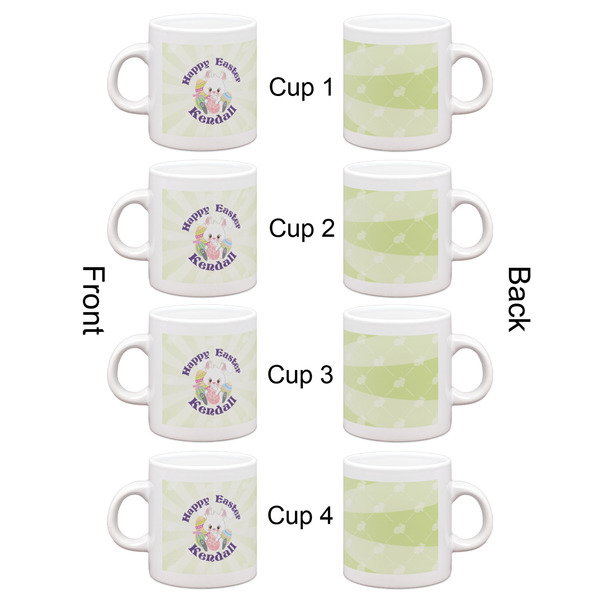 Easter Bunny Espresso Cup Set of 4 - Apvl