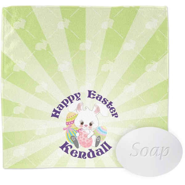 Custom Easter Bunny Washcloth (Personalized)