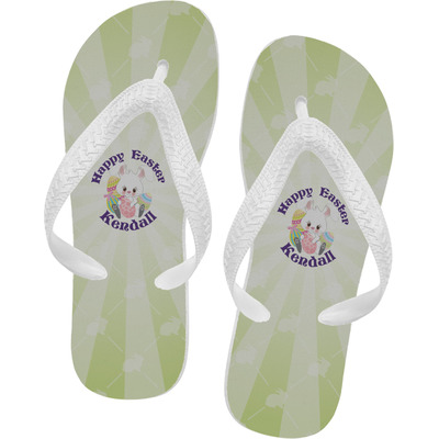 Easter Bunny Flip Flops (Personalized)