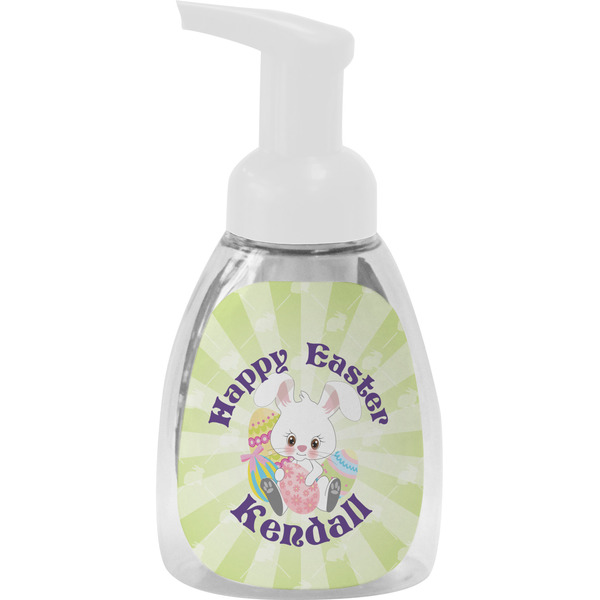 Custom Easter Bunny Foam Soap Bottle - White (Personalized)