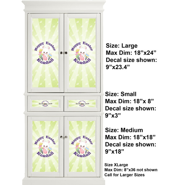 Easter Bunny Full Cabinet (Show Sizes)