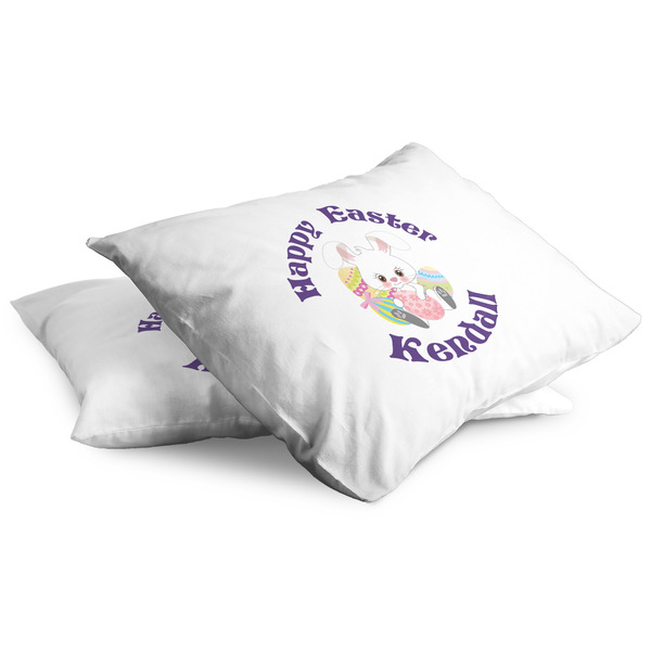 Easter Bunny Full Pillow Case - TWO (partial print)