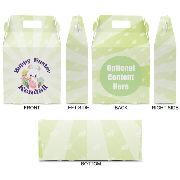 Easter Bunny Gable Favor Box - Approval