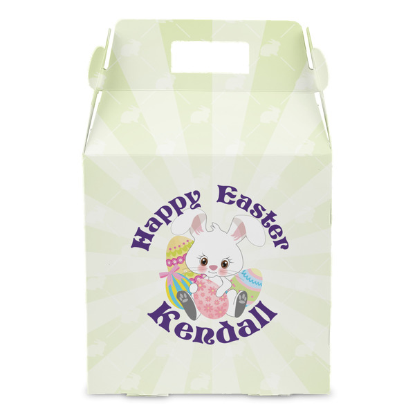 Easter Bunny Gable Favor Box - Front
