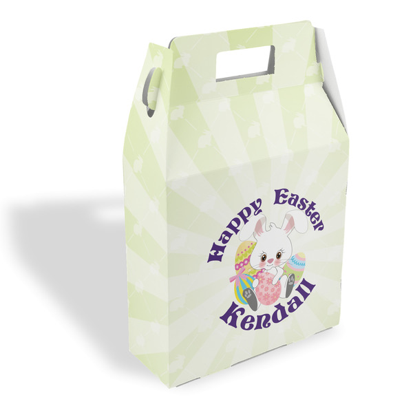 Custom Easter Bunny Gable Favor Box (Personalized)