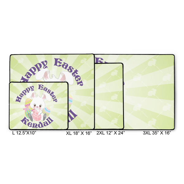 Easter Bunny Gaming Mats - SIZE CHART