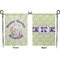 Easter Bunny Garden Flag - Double Sided Front and Back