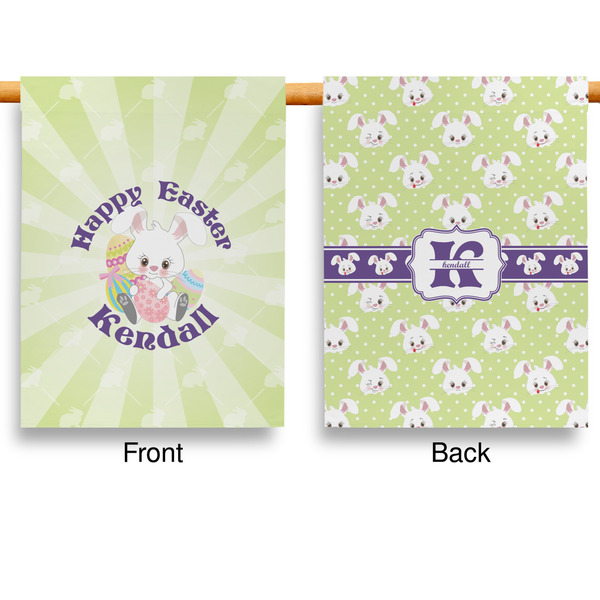 Easter Bunny Garden Flags - Large - Double Sided - APPROVAL