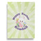 Easter Bunny Garden Flags - Large - Double Sided - FRONT