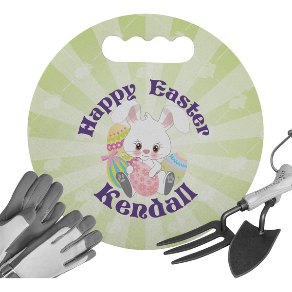 Custom Easter Bunny Gardening Knee Cushion (Personalized)