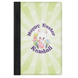 Easter Bunny Genuine Leather Passport Cover (Personalized)