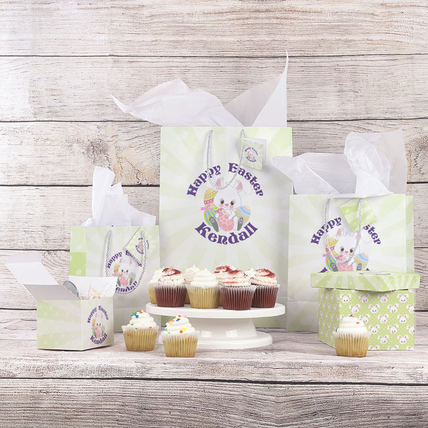 Easter Bunny Gift Bags - In Context