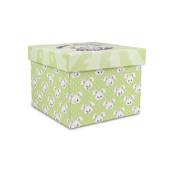 Easter Bunny Gift Box with Lid - Canvas Wrapped - Small (Personalized)