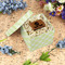 Easter Bunny Gift Boxes with Lid - Canvas Wrapped - Small - In Context