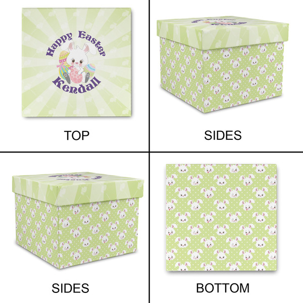 Easter Bunny Gift Boxes with Lid - Canvas Wrapped - X-Large - Approval