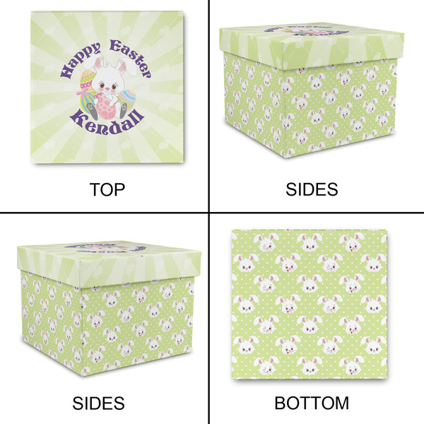 Easter Bunny Gift Boxes with Lid - Canvas Wrapped - XX-Large - Approval