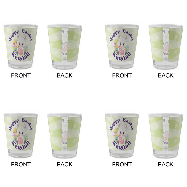 Easter Bunny Glass Shot Glass - Standard - Set of 4 - APPROVAL