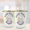 Easter Bunny Glass Shot Glass - with gold rim - LIFESTYLE