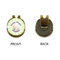 Easter Bunny Golf Ball Hat Clip Marker - Apvl - GOLD