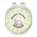 Easter Bunny Golf Ball Marker - Hat Clip - Silver