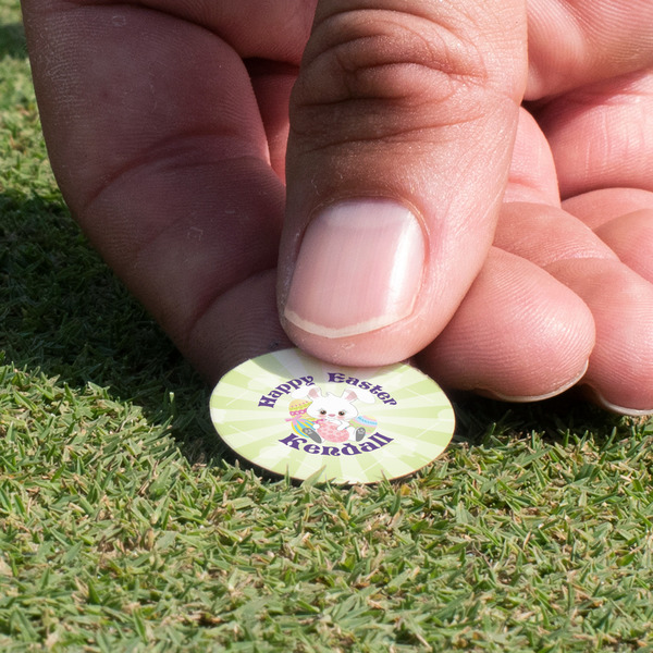 Easter Bunny Golf Ball Marker - Hand