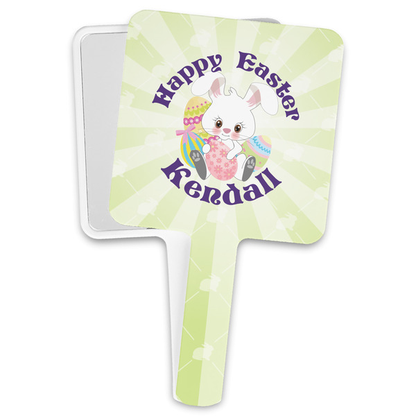 Custom Easter Bunny Hand Mirror (Personalized)