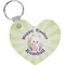Easter Bunny Heart Keychain (Personalized)
