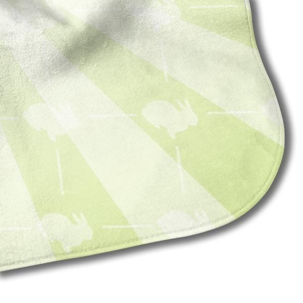 Easter Bunny Hooded Baby Towel- Detail Corner
