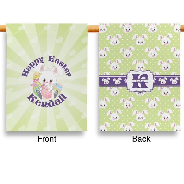 Easter Bunny House Flags - Double Sided - APPROVAL