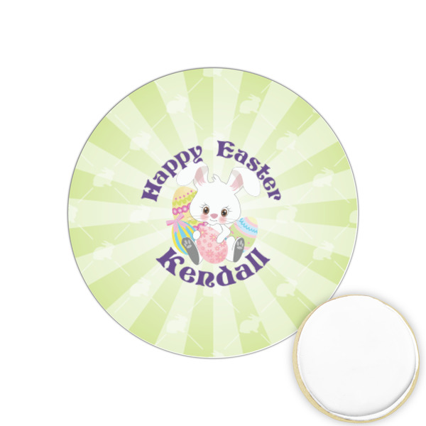Custom Easter Bunny Printed Cookie Topper - 1.25" (Personalized)