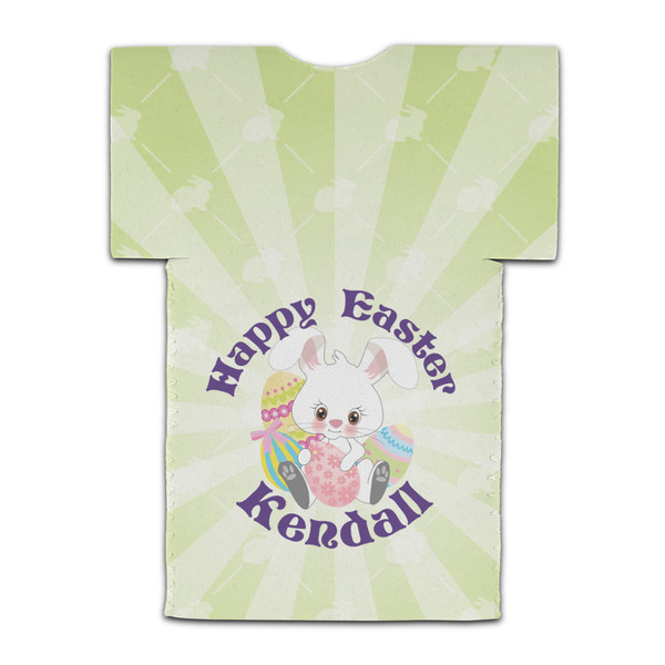 Easter Bunny Jersey Bottle Cooler - BACK (flat)