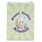 Easter Bunny Jewelry Gift Bag - Matte - Front