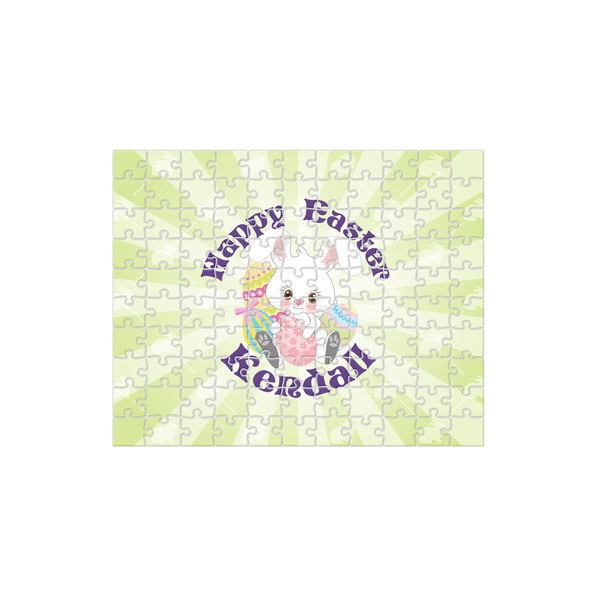 Custom Easter Bunny 110 pc Jigsaw Puzzle (Personalized)