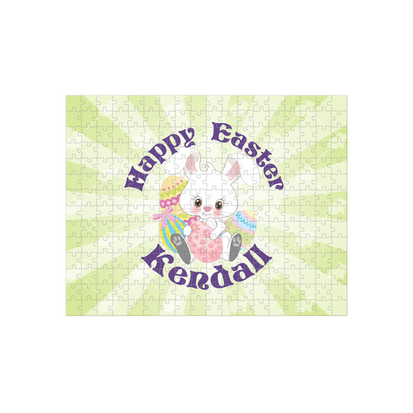 Custom Easter Bunny 252 pc Jigsaw Puzzle (Personalized)