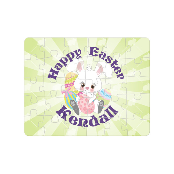 Custom Easter Bunny 30 pc Jigsaw Puzzle (Personalized)