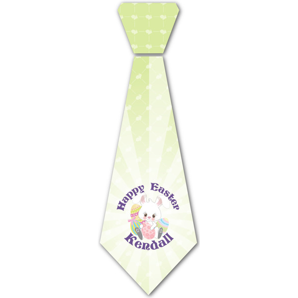 Custom Easter Bunny Iron On Tie - 4 Sizes w/ Name or Text