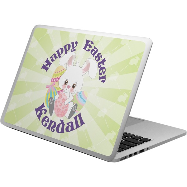 Custom Easter Bunny Laptop Skin - Custom Sized (Personalized)
