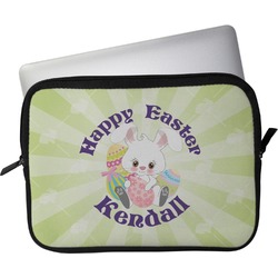 Easter Bunny Laptop Sleeve / Case (Personalized)