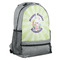 Easter Bunny Large Backpack - Gray - Angled View