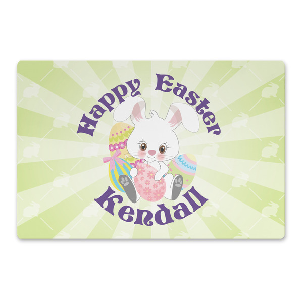 Custom Easter Bunny Large Rectangle Car Magnet (Personalized)