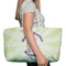 Easter Bunny Large Rope Tote Bag - In Context View