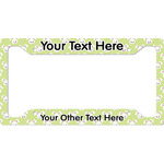 Easter Bunny License Plate Frame - Style A (Personalized)