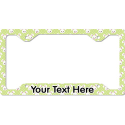 Easter Bunny License Plate Frame - Style C (Personalized)