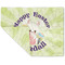 Easter Bunny Double-Sided Linen Placemat - Single w/ Name or Text
